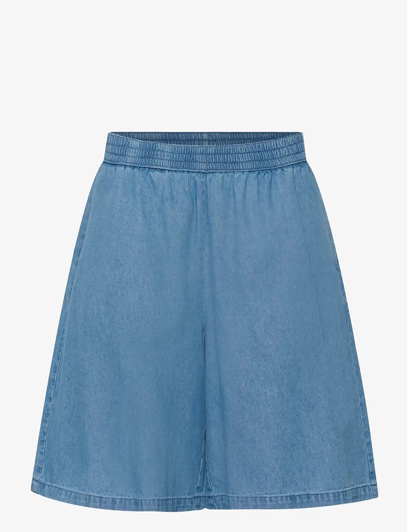 Kaffe - KAjade Denim Shorts - casual shorts - medium blue chambray - 1