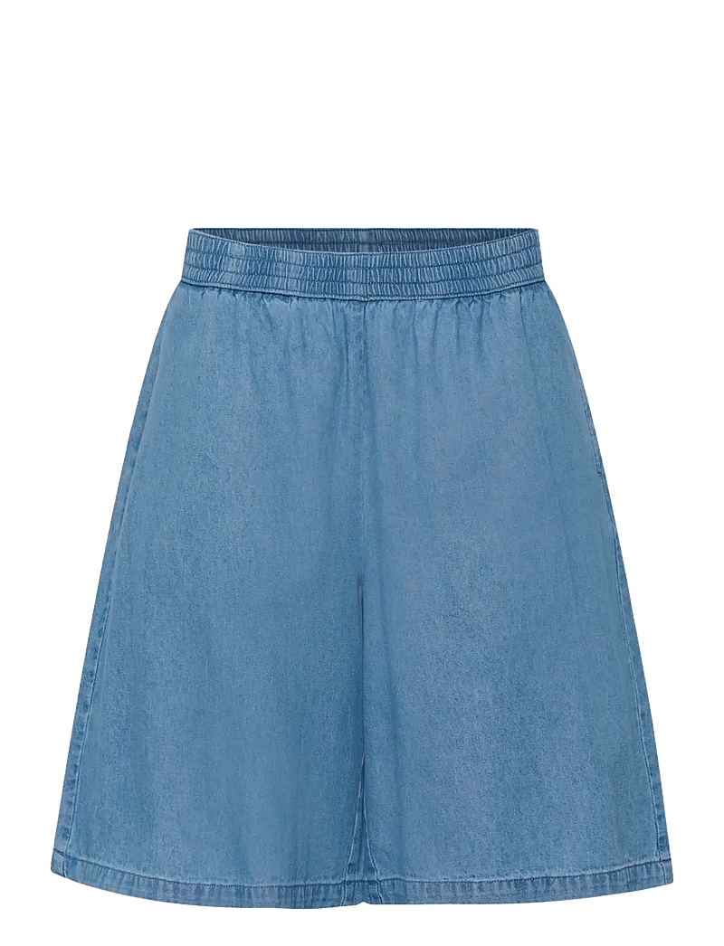 Kaffe - KAjade Denim Shorts - casual shorts - medium blue chambray - 1