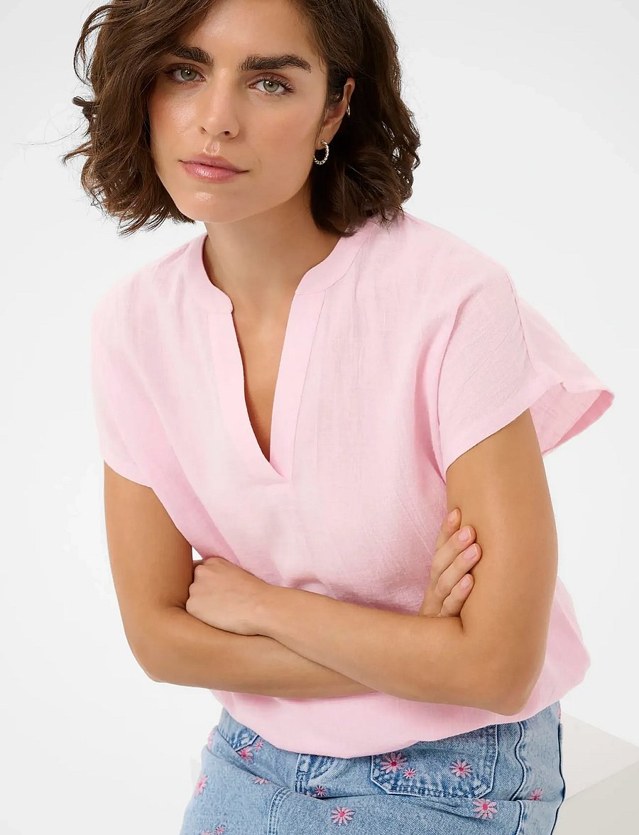 Kaffe - KApauline Blouse - kortärmade blusar - ballerina - 5