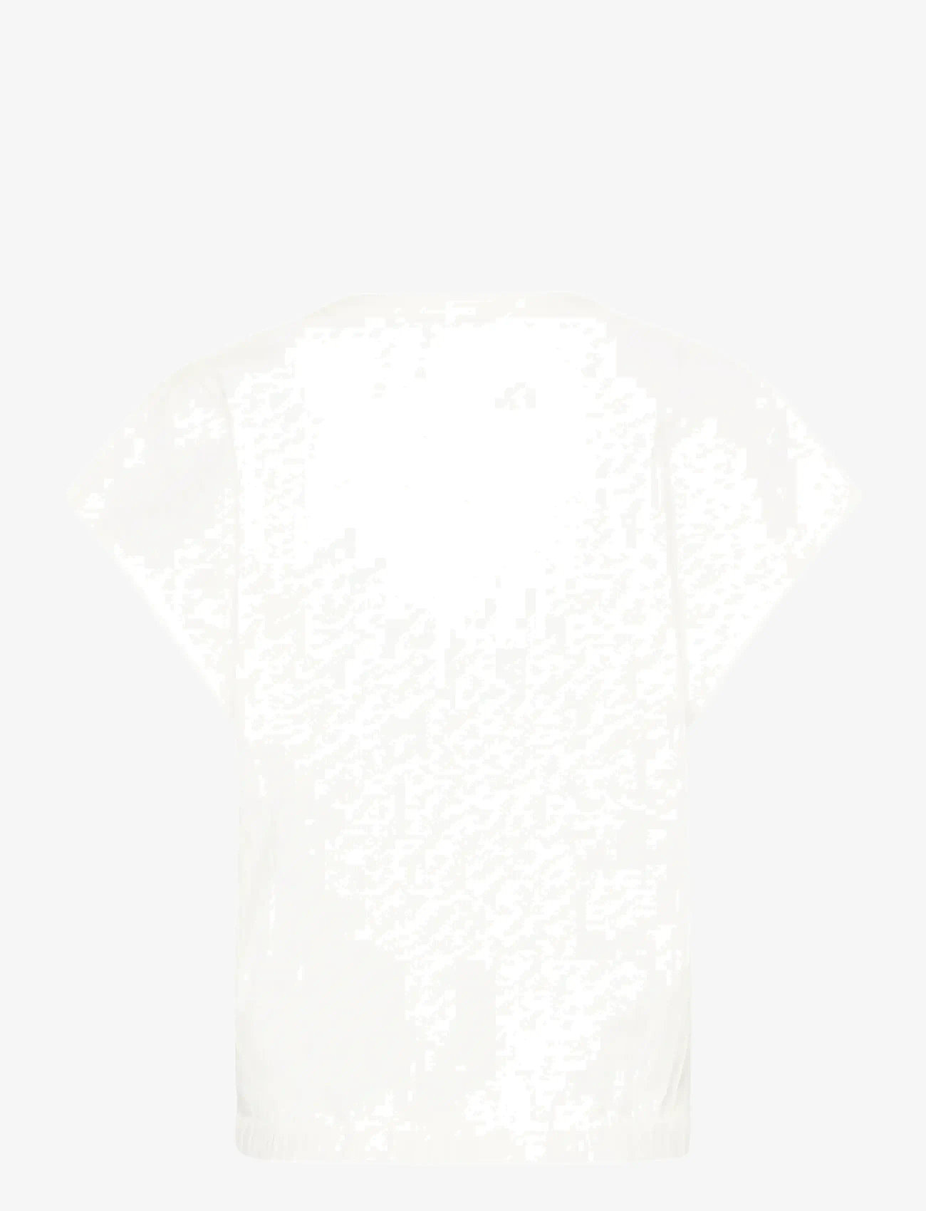Kaffe - KApauline Blouse - kortærmede bluser - chalk - 2