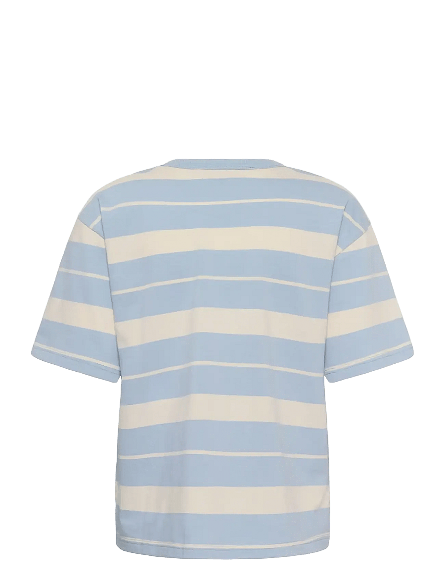 Kaffe - KAwinny 1/2 T-Shirt - blue fog/turtledove stripe - 2