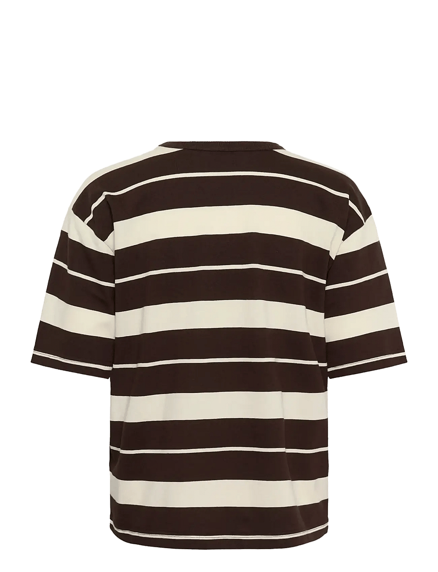 Kaffe - KAwinny 1/2 T-Shirt - coffee bean/turtledove stripe - 2