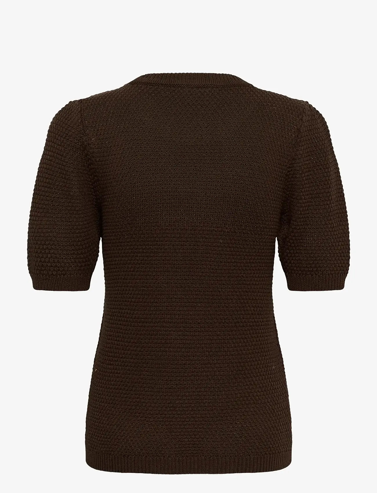 Kaffe - KAvivian Knit Pullover - jumpers - coffee bean - 2