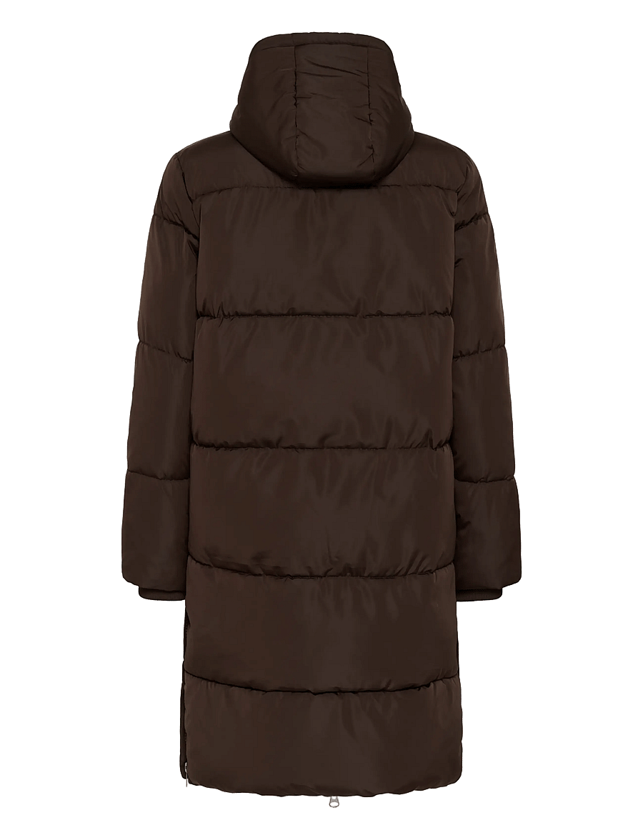 Kaffe - KAnikalui Padded Coat - winter jackets - coffee bean - 1