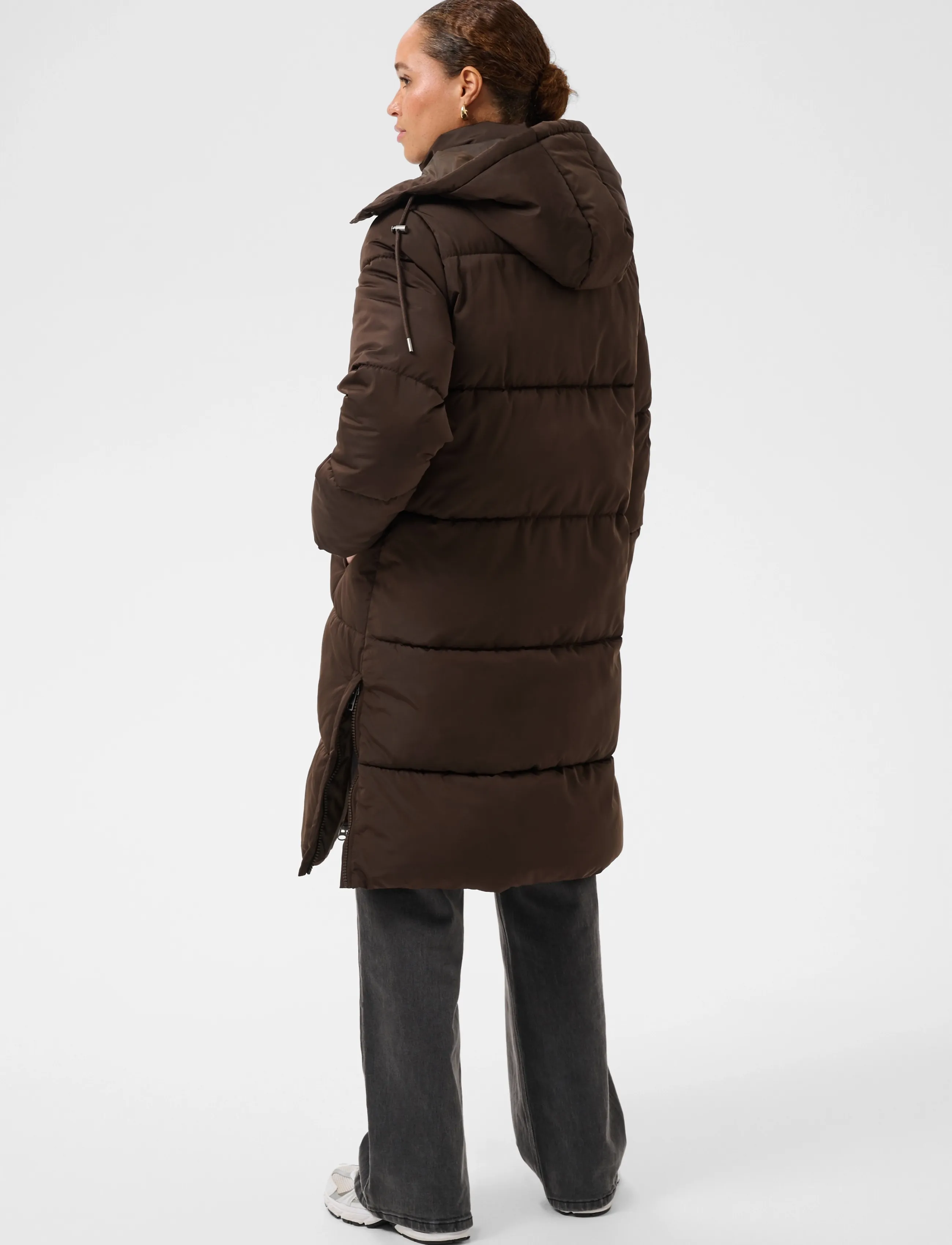 Kaffe - KAnikalui Padded Coat - winter jackets - coffee bean - 3