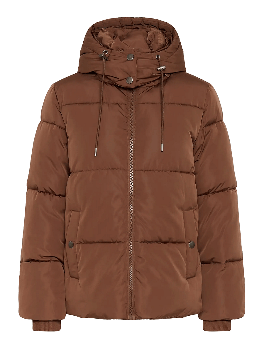 Kaffe - KAnikalui padded Jacket - vinterjakker - coffee bean - 0
