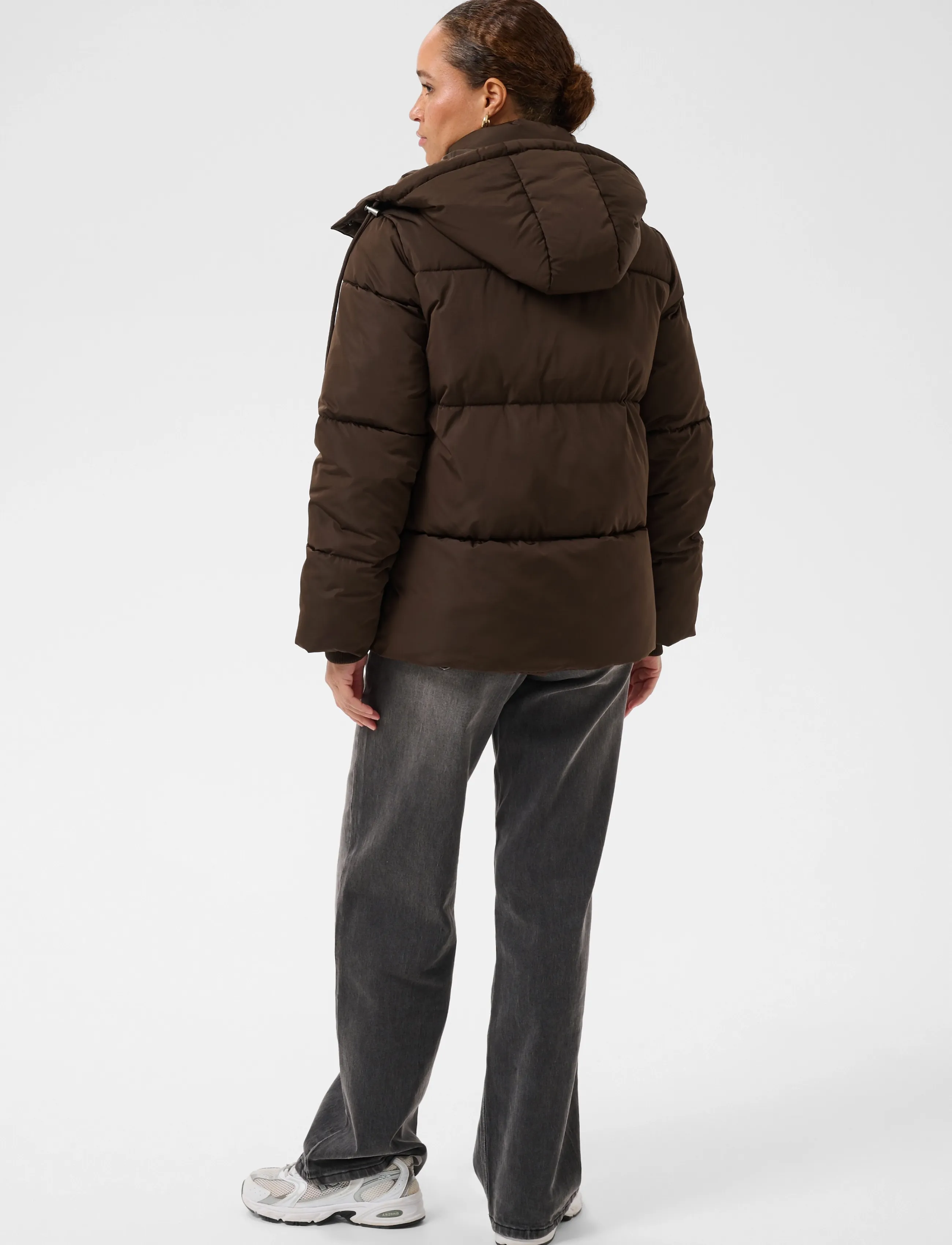 Kaffe - KAnikalui padded Jacket - coffee bean - 4