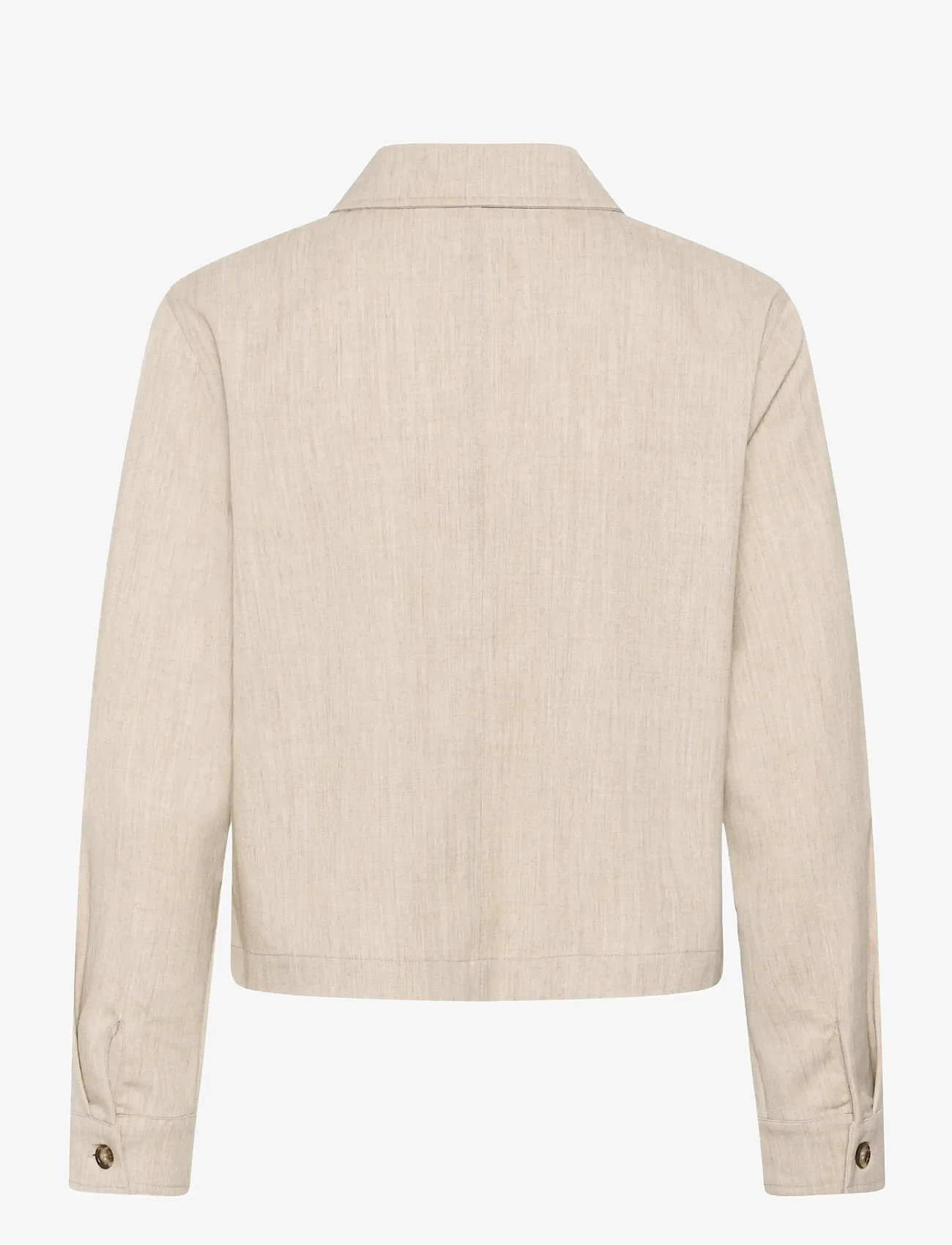 Kaffe - KAomila Shirt Jacket - feather gray melange - 2