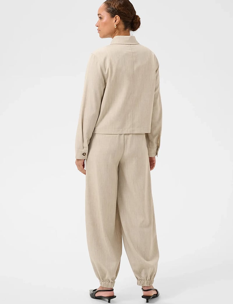 Kaffe - KAomila Shirt Jacket - feather gray melange - 4