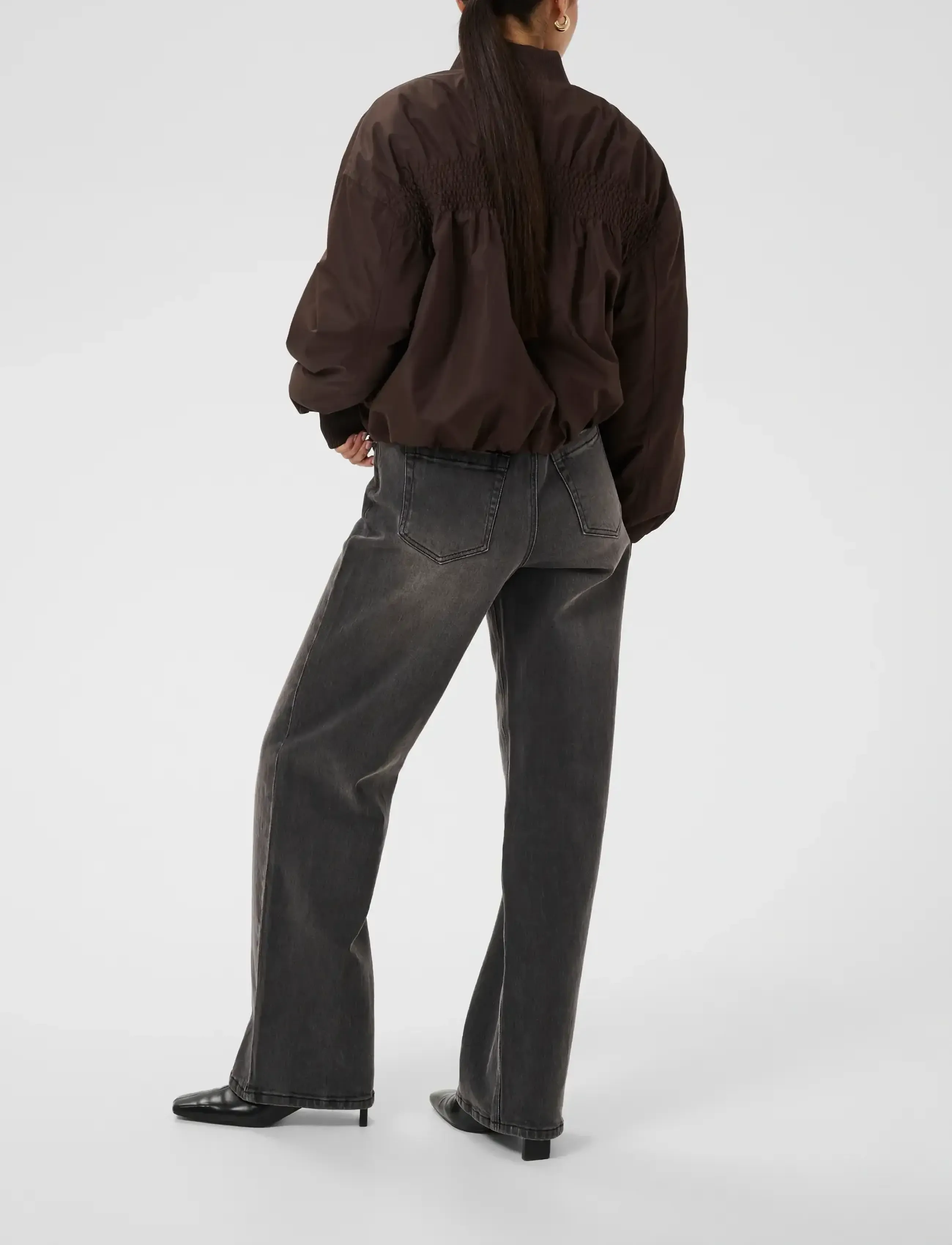 Kaffe - KAarlette Bomber Jacket - coffee bean - 4