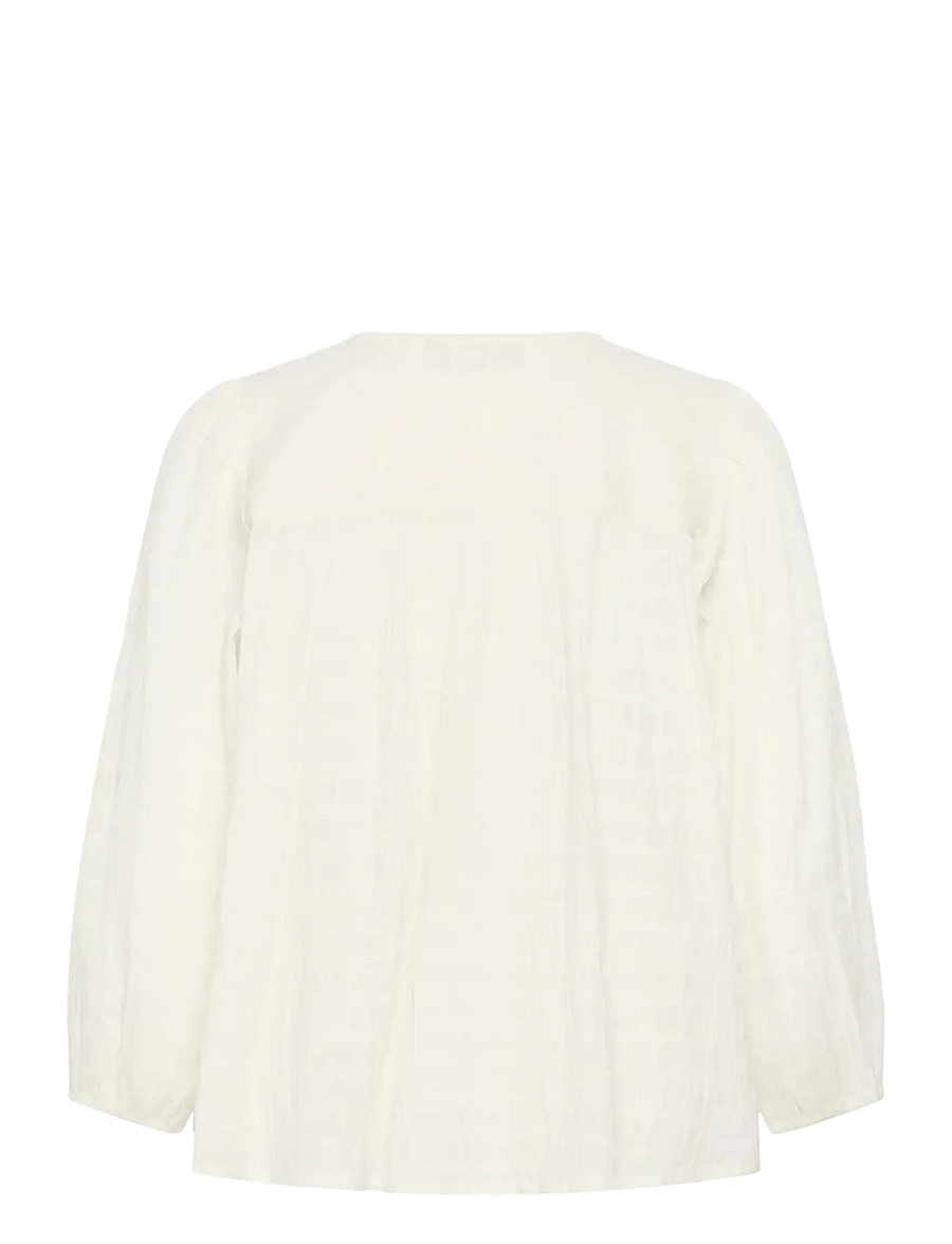 Kaffe - KAmissie Blouse - langærmede bluser - chalk - 2