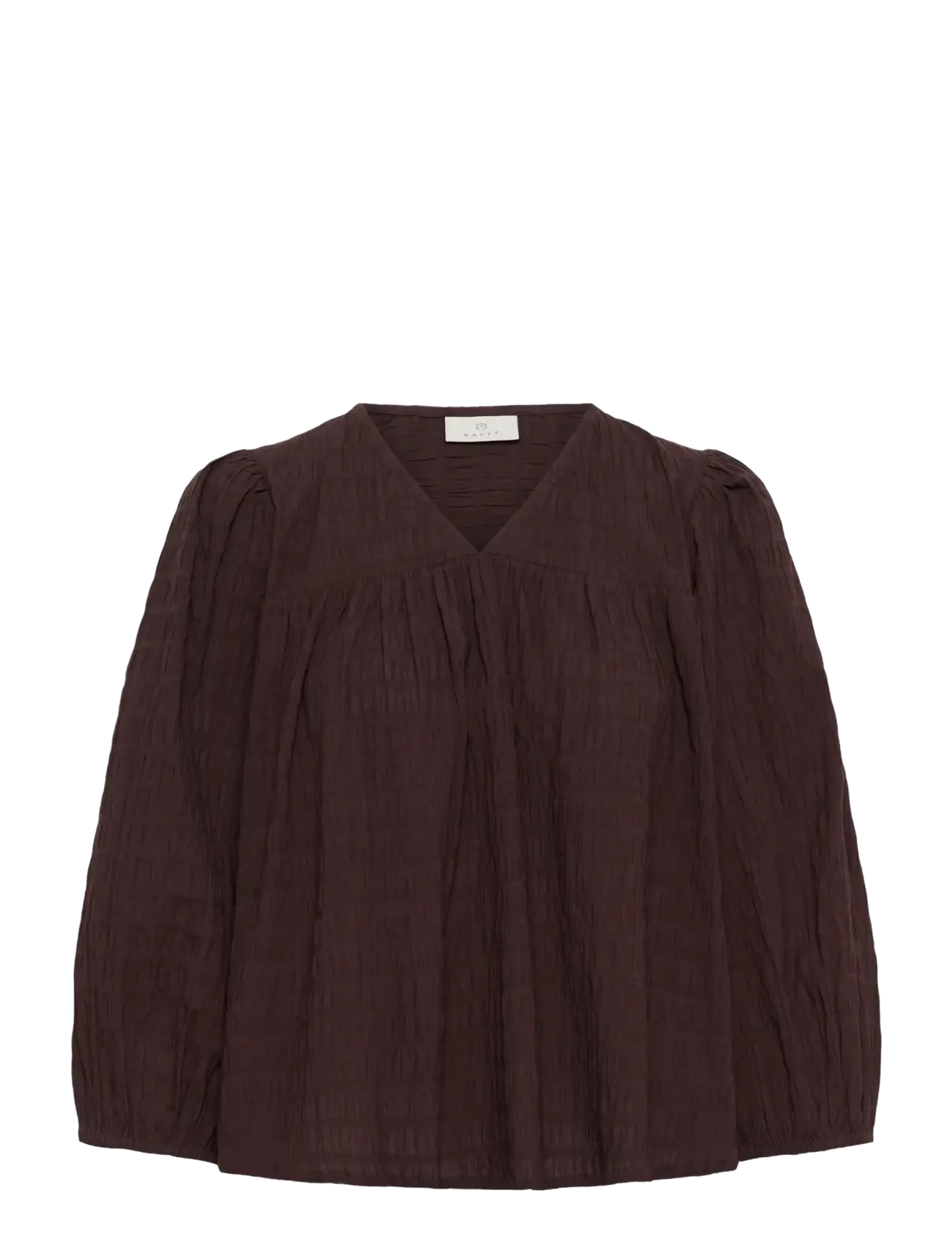 Kaffe - KAmissie Blouse - coffee bean - 1