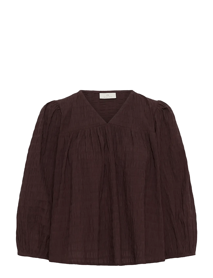 Kaffe - KAmissie Blouse - coffee bean - 1