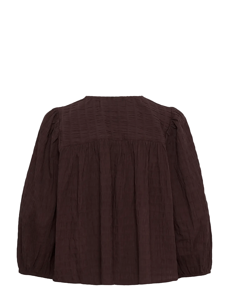 Kaffe - KAmissie Blouse - coffee bean - 2