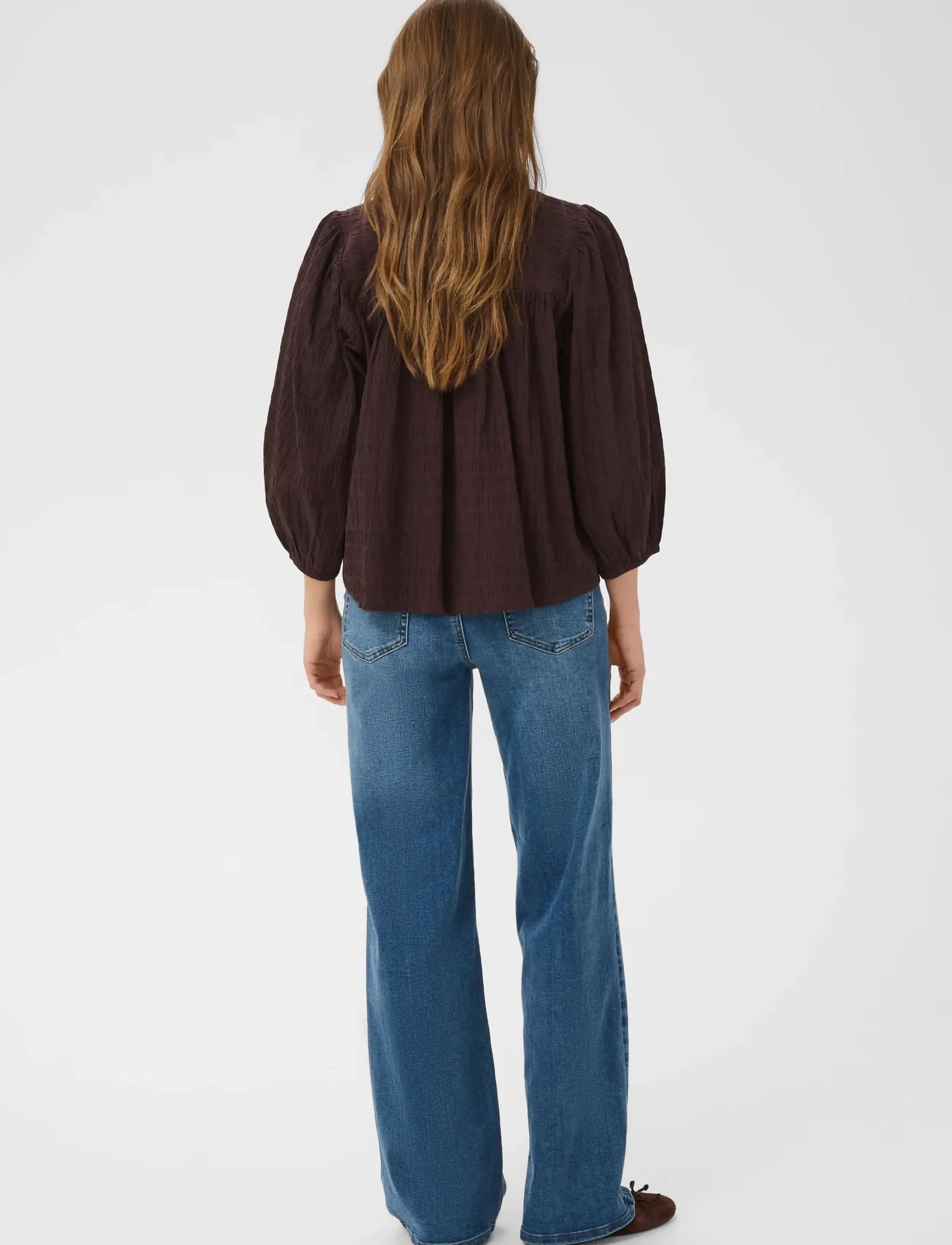 Kaffe - KAmissie Blouse - coffee bean - 4