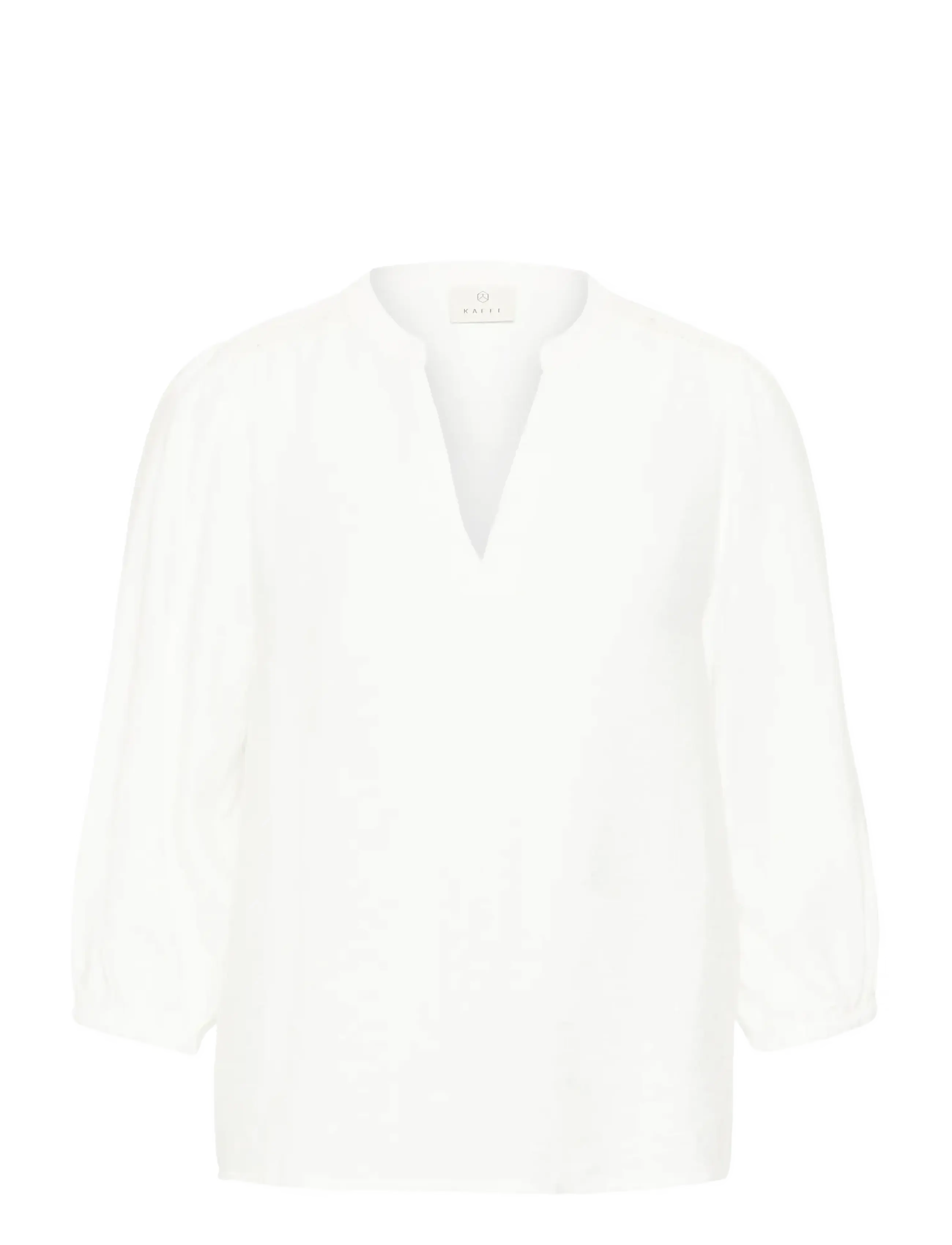 Kaffe KAalberta Blouse - Nyheder - CHALK / white