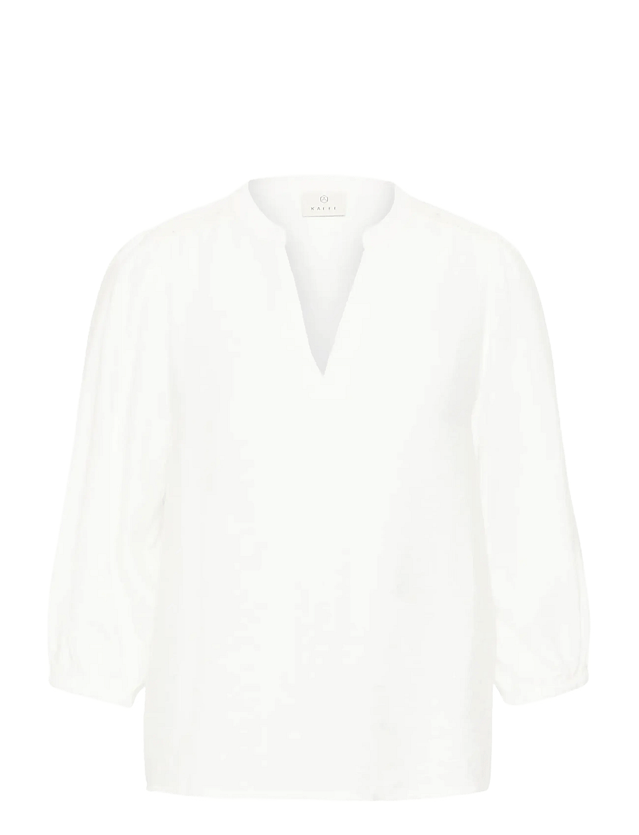 Kaffe - KAalberta Blouse - langärmelige blusen - chalk - 1