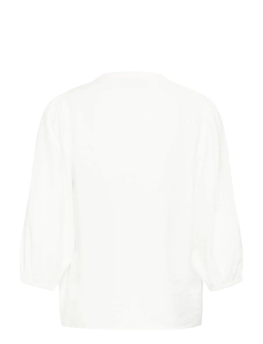 Kaffe - KAalberta Blouse - langärmelige blusen - chalk - 2