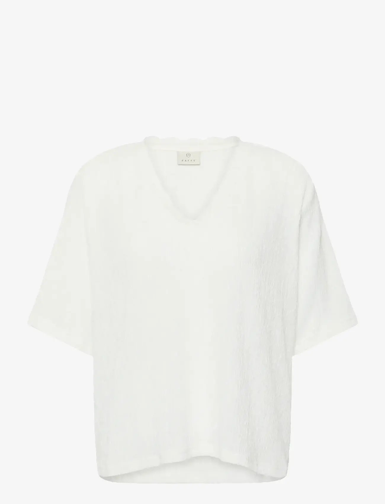 Kaffe - KAveronia T-Shirt - t-shirts - chalk - 0