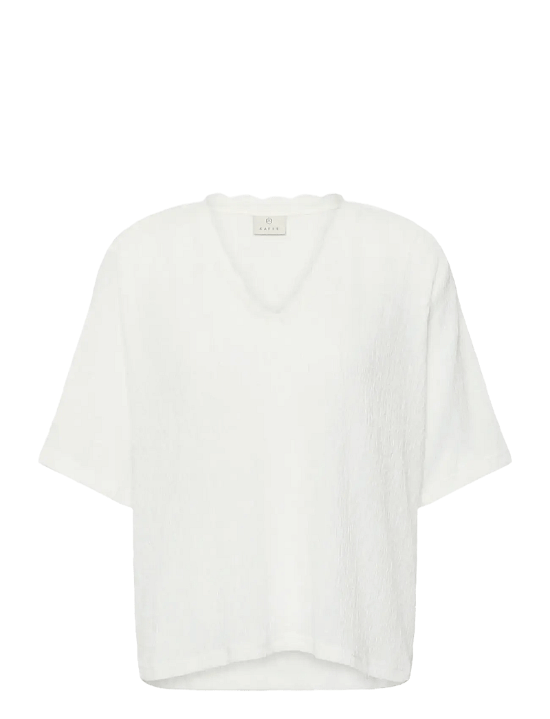 Kaffe - KAveronia T-Shirt - t-shirts - chalk - 0