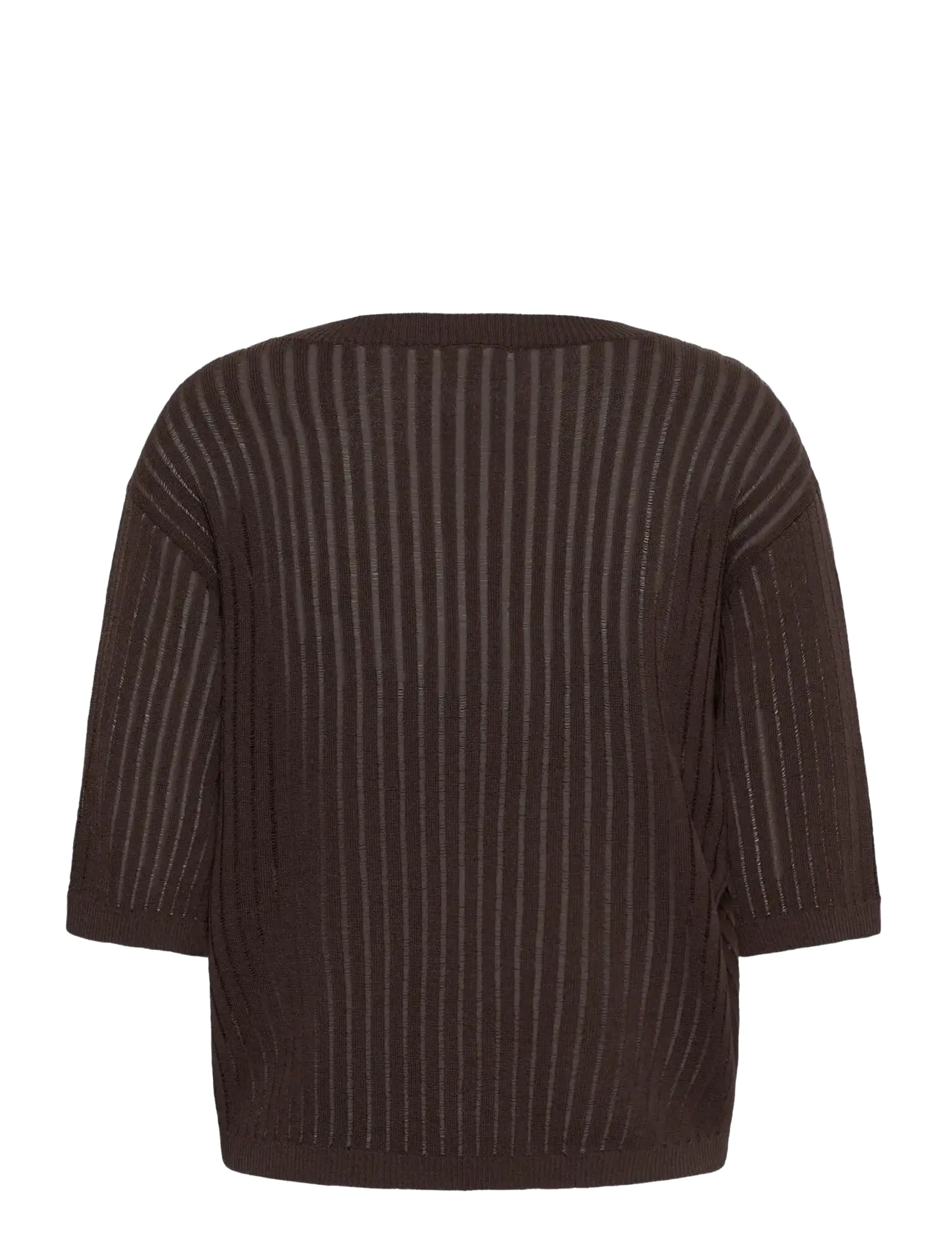 Kaffe - KAabalina V-neck Pullover - coffee bean - 2