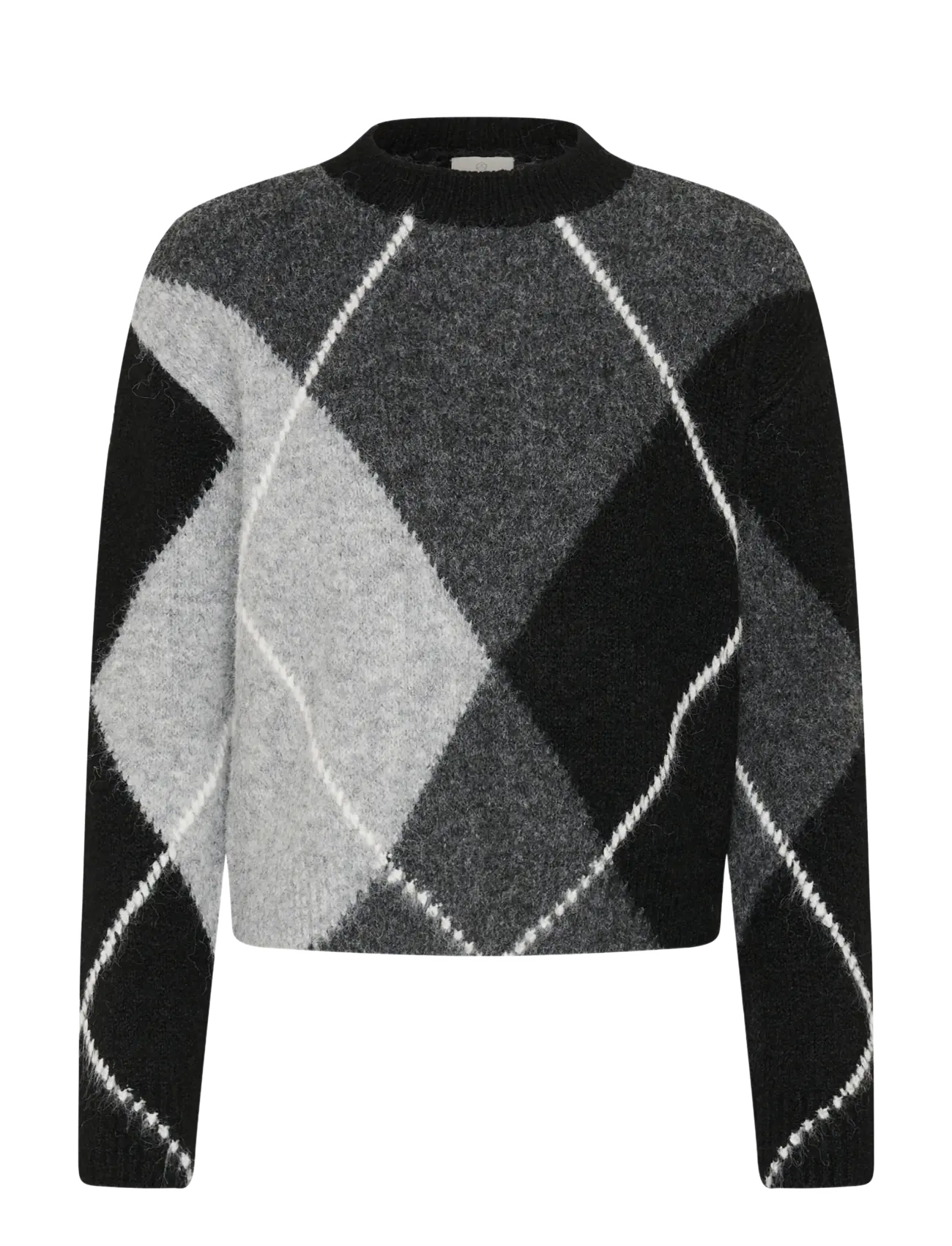 GREY MELANGE / BLACK CHECK