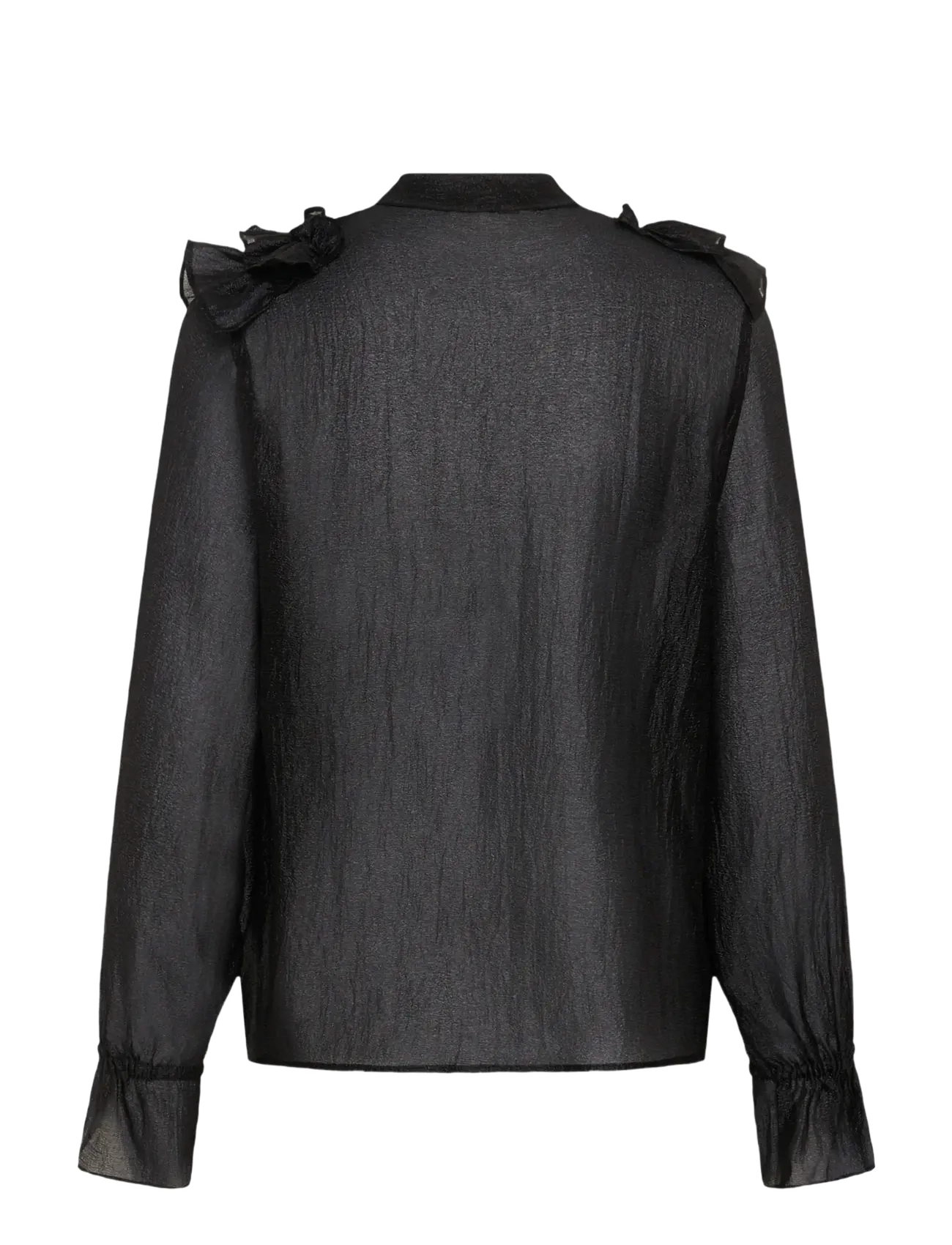 Kaffe - KAgabrielle Shirt - langärmlige hemden - black deep - 1