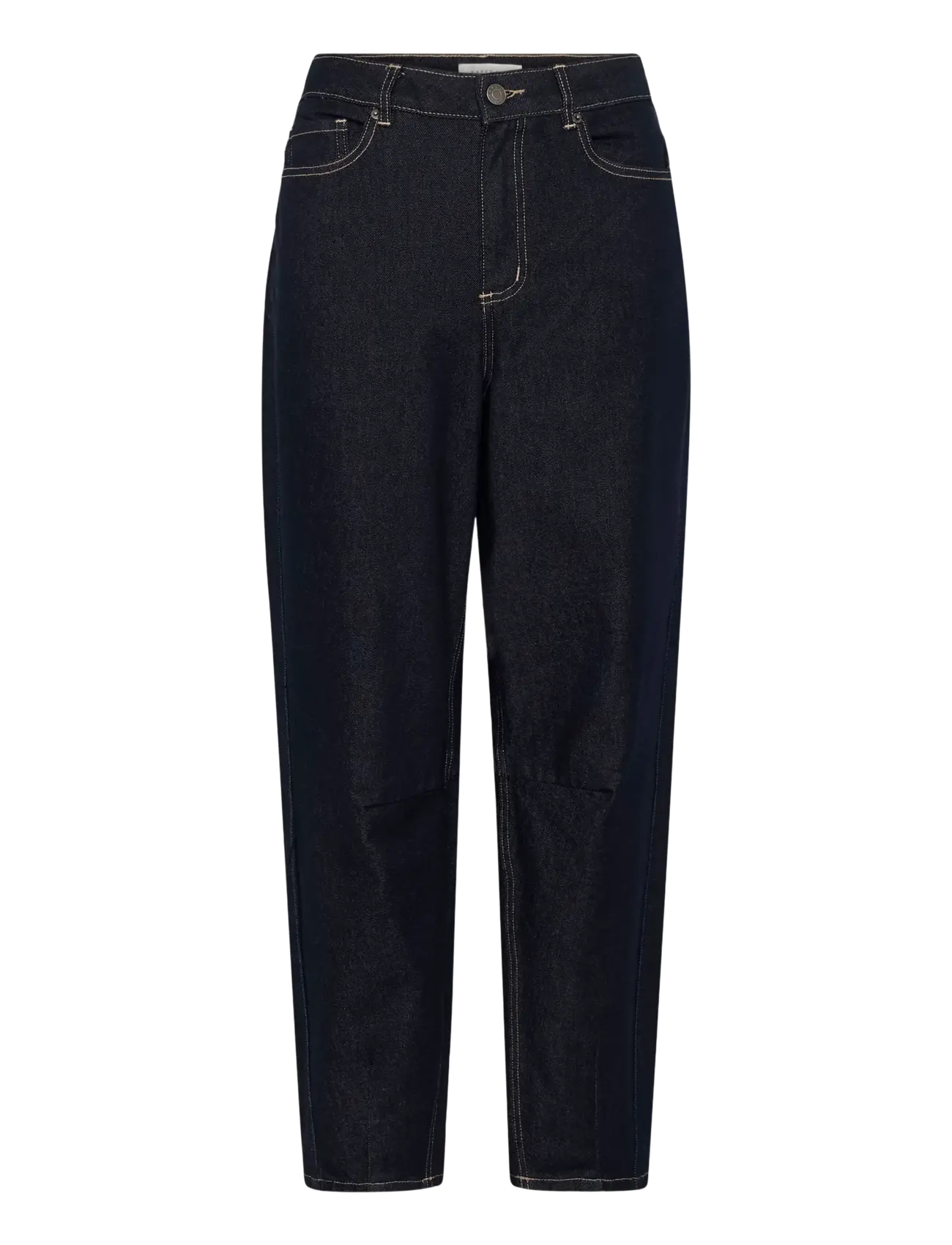 Kaffe KAghita Barrel Jeans - Inspiration - DARK BLUE UNWASHED DENIM / navy