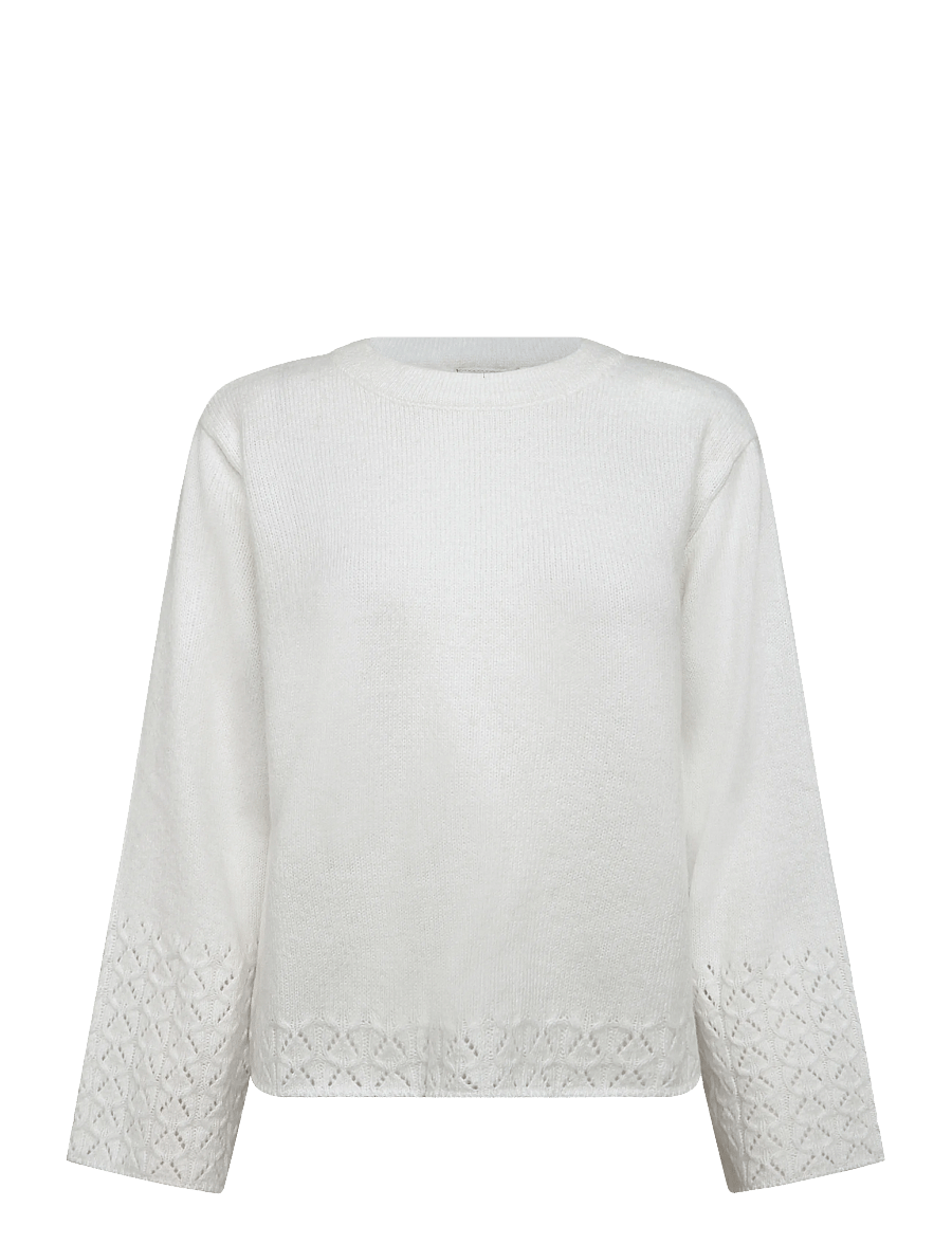 Kaffe - KAgro Pullover Knit - pullover - chalk - 0