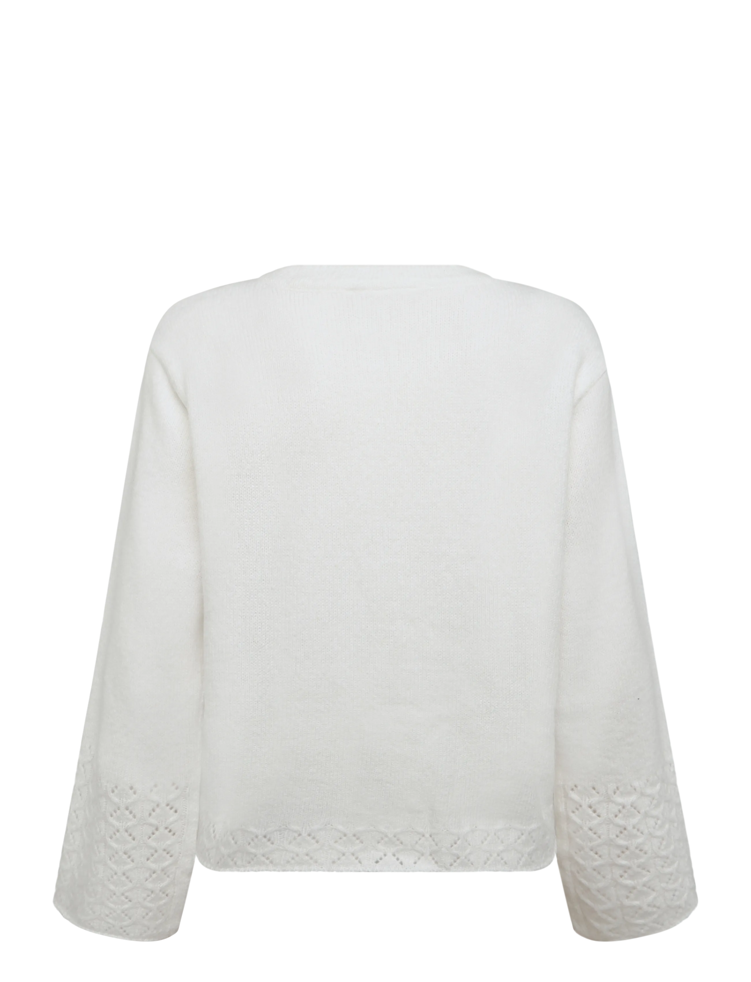 Kaffe - KAgro Pullover Knit - pullover - chalk - 1