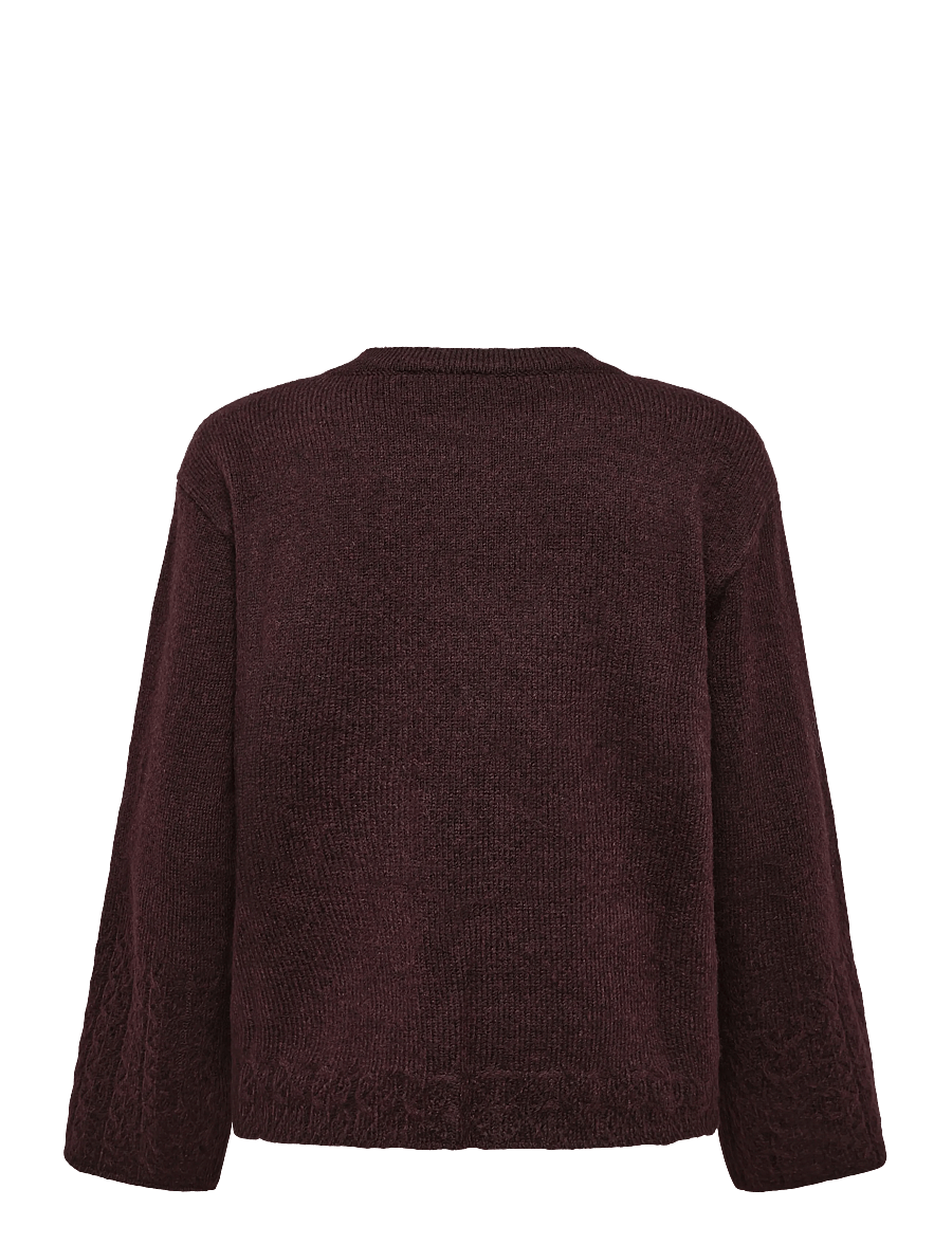Kaffe - KAgro Pullover Knit - pullover - fudge - 1