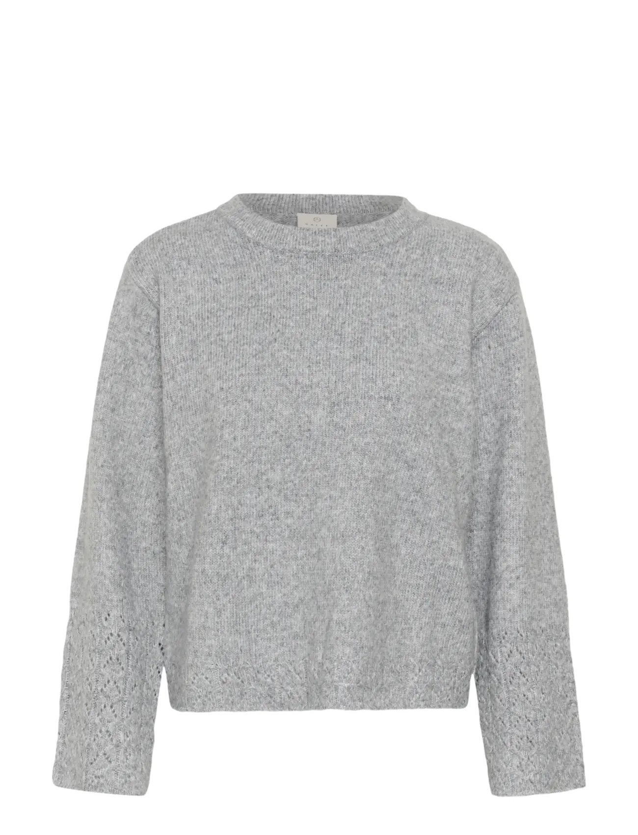 Kaffe KAgro Pullover Knit - Kollektioner - GREY MELANGE / grey