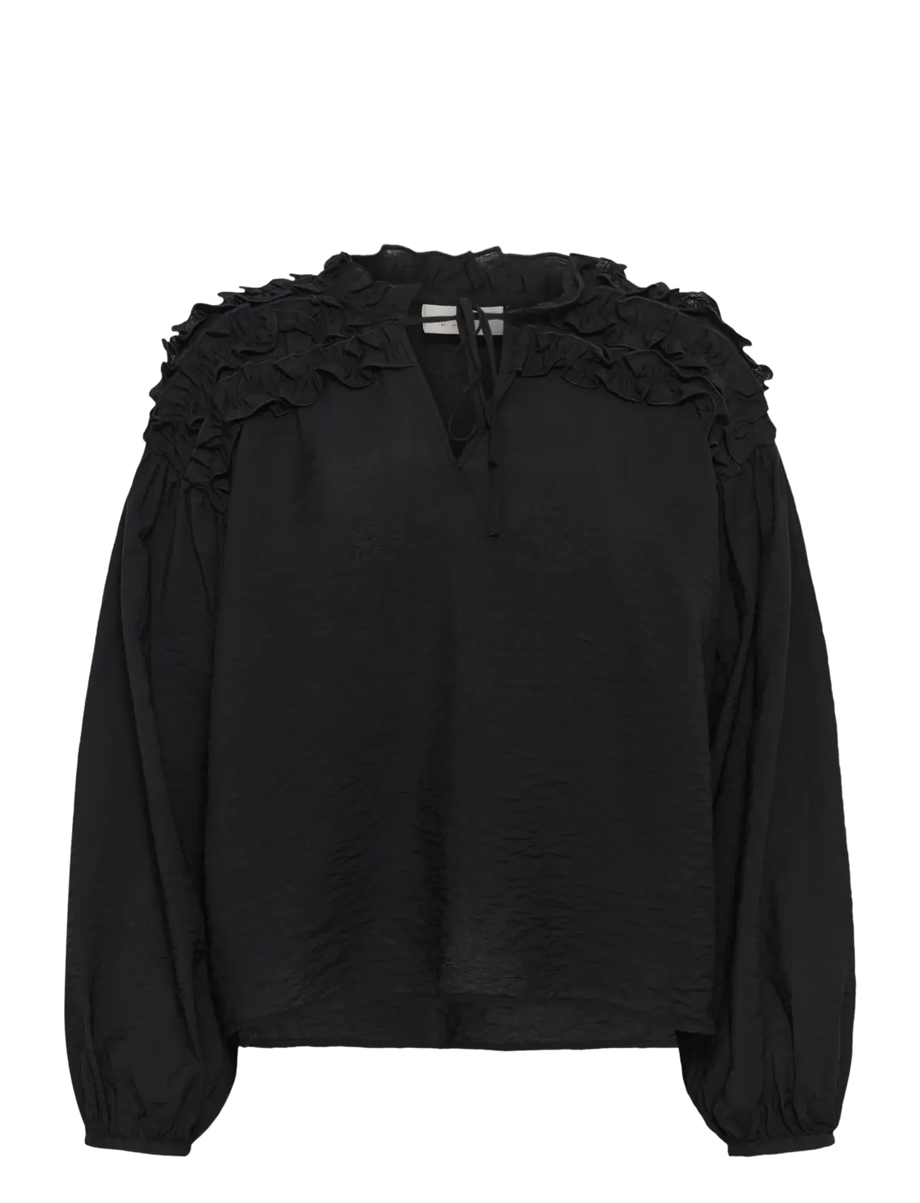 Kaffe KAnicole Blouse - Blusar - BLACK DEEP / black