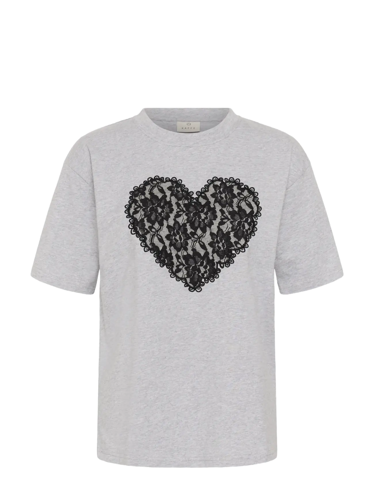 Kaffe KAgloria T-Shirt - Kaffe - GREY MELANGE / grey