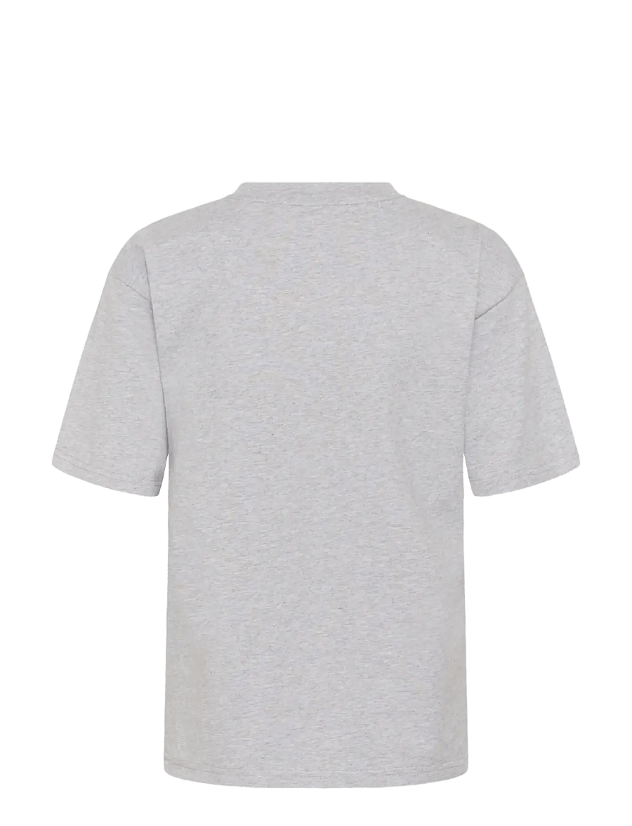 Kaffe - KAgloria T-Shirt - t-shirts - grey melange - 1