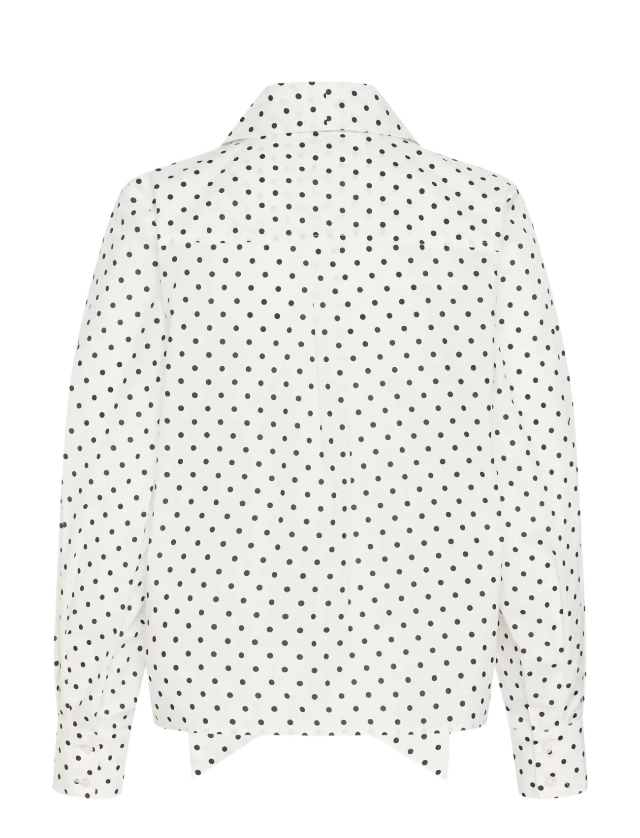 Kaffe - KAmilly Shirt - white w. black dot - 1