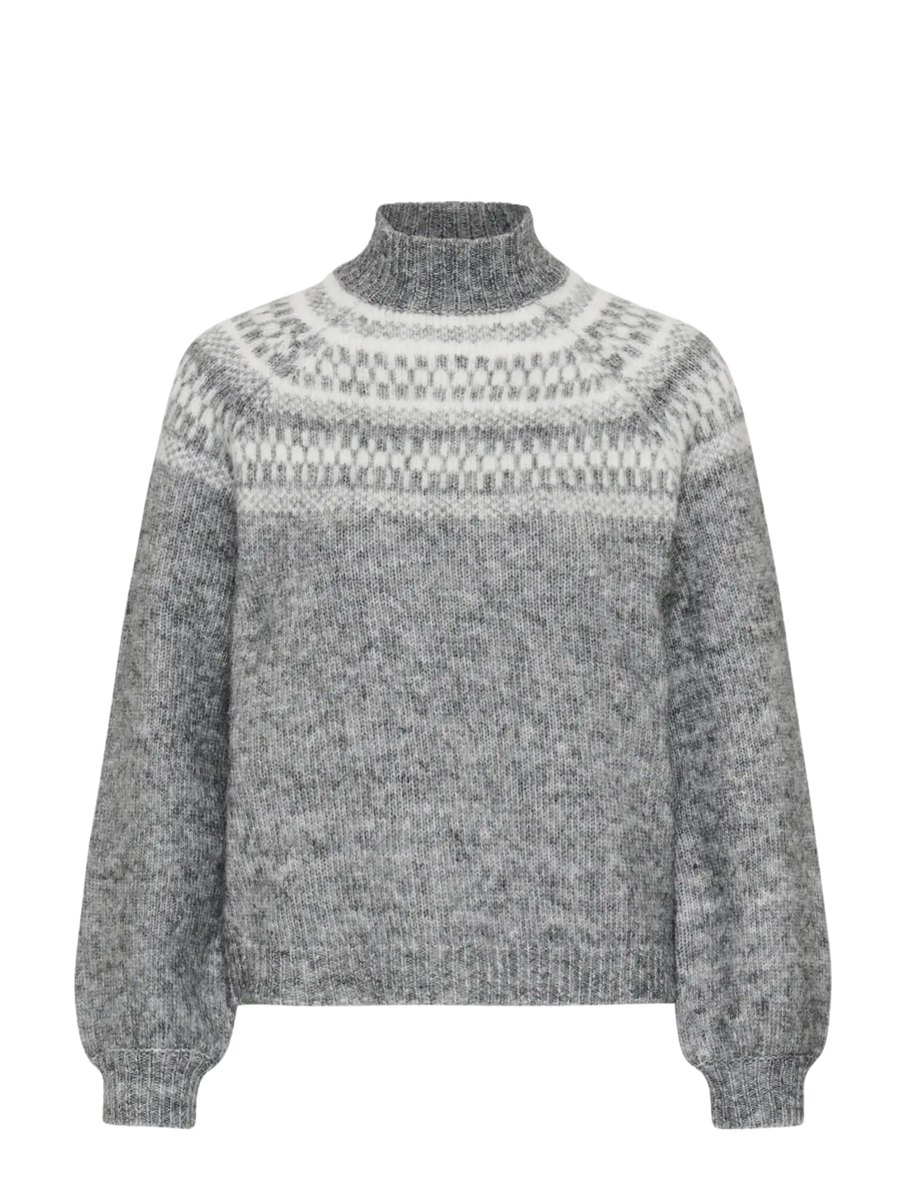 DARK GREY MELANGE/CHALK