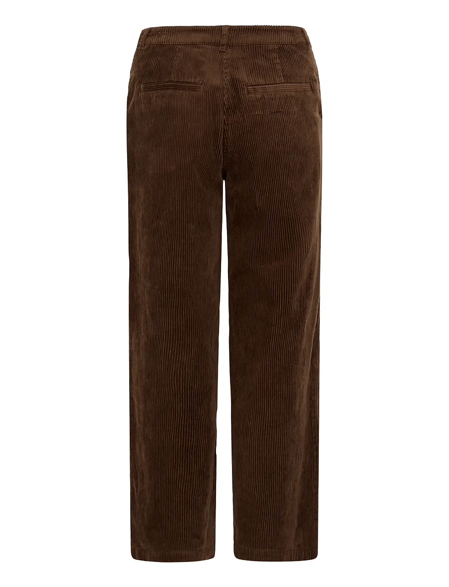 Kaffe - KAsella Corduroy Pants - raka byxor - carafe - 1