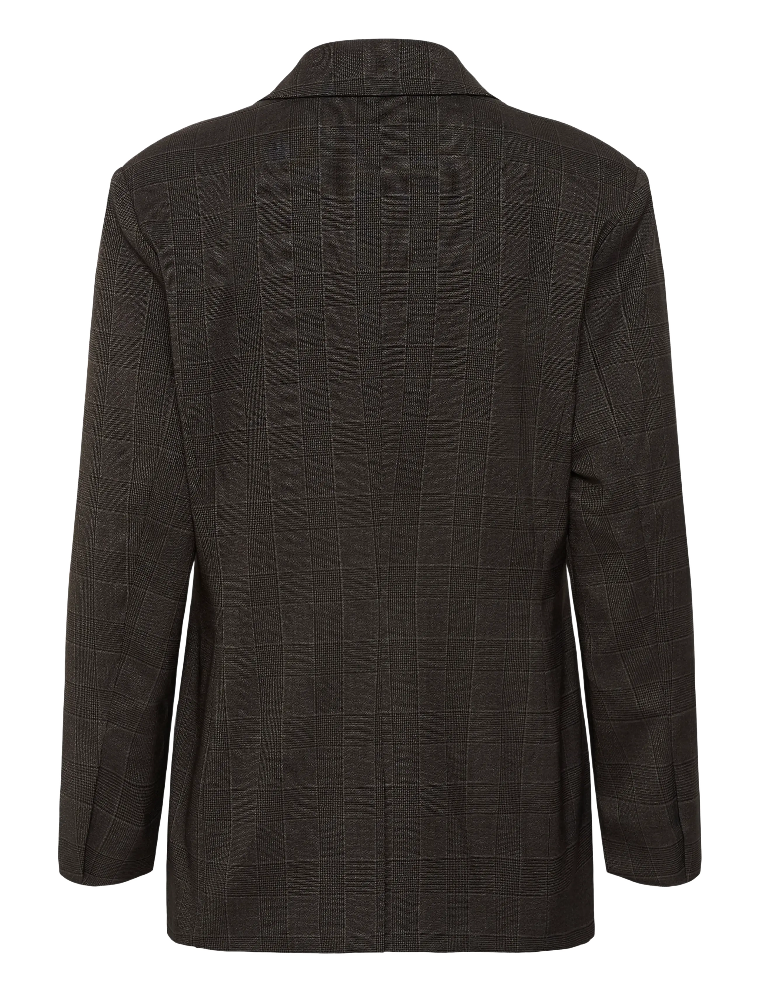 Kaffe - KAlenora Blazer - Üherealised pintsakud - dark grey check - 1