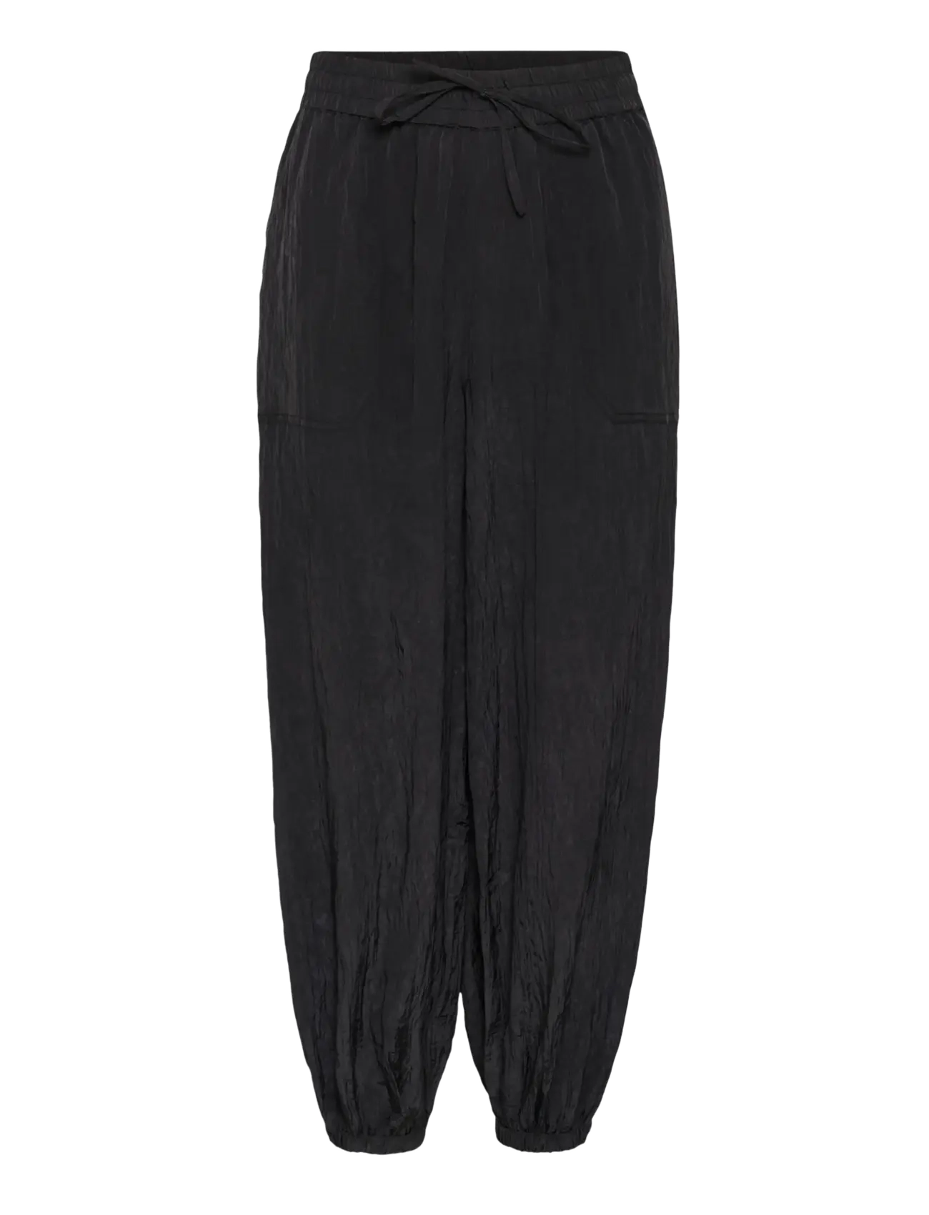 Kaffe KAdebbie Pants - Trousers - BLACK DEEP / black