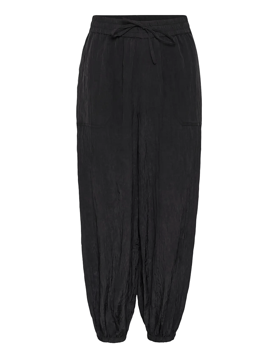 Kaffe - KAdebbie Pants - barrel trousers - black deep - 0