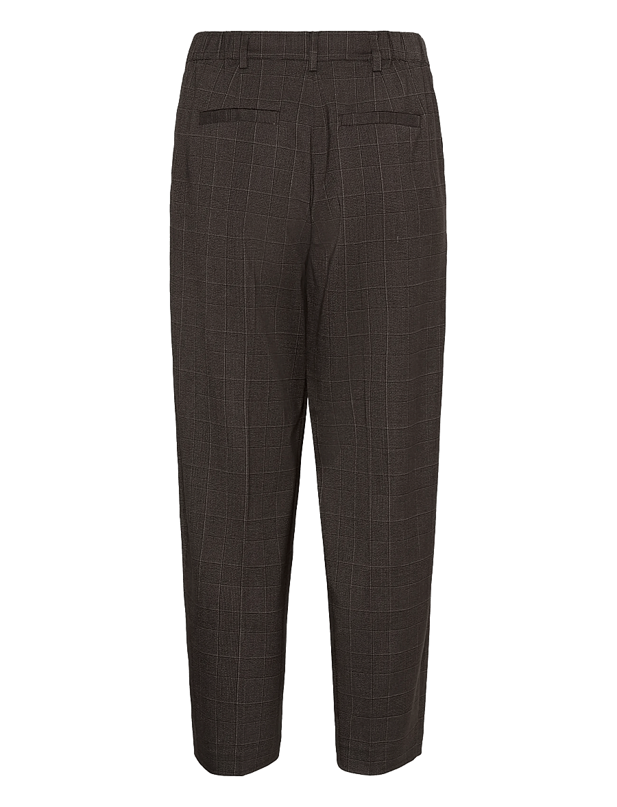 Kaffe - KAlenora 7/8 Pants - dark grey check - 1