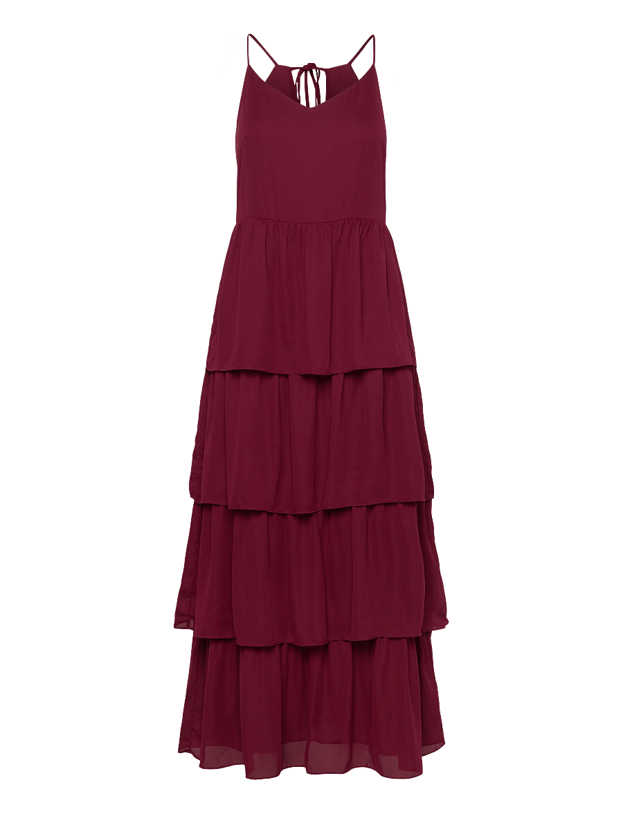 Kaffe - KAlorinda Dress - abendkleider - cabernet cc - 1