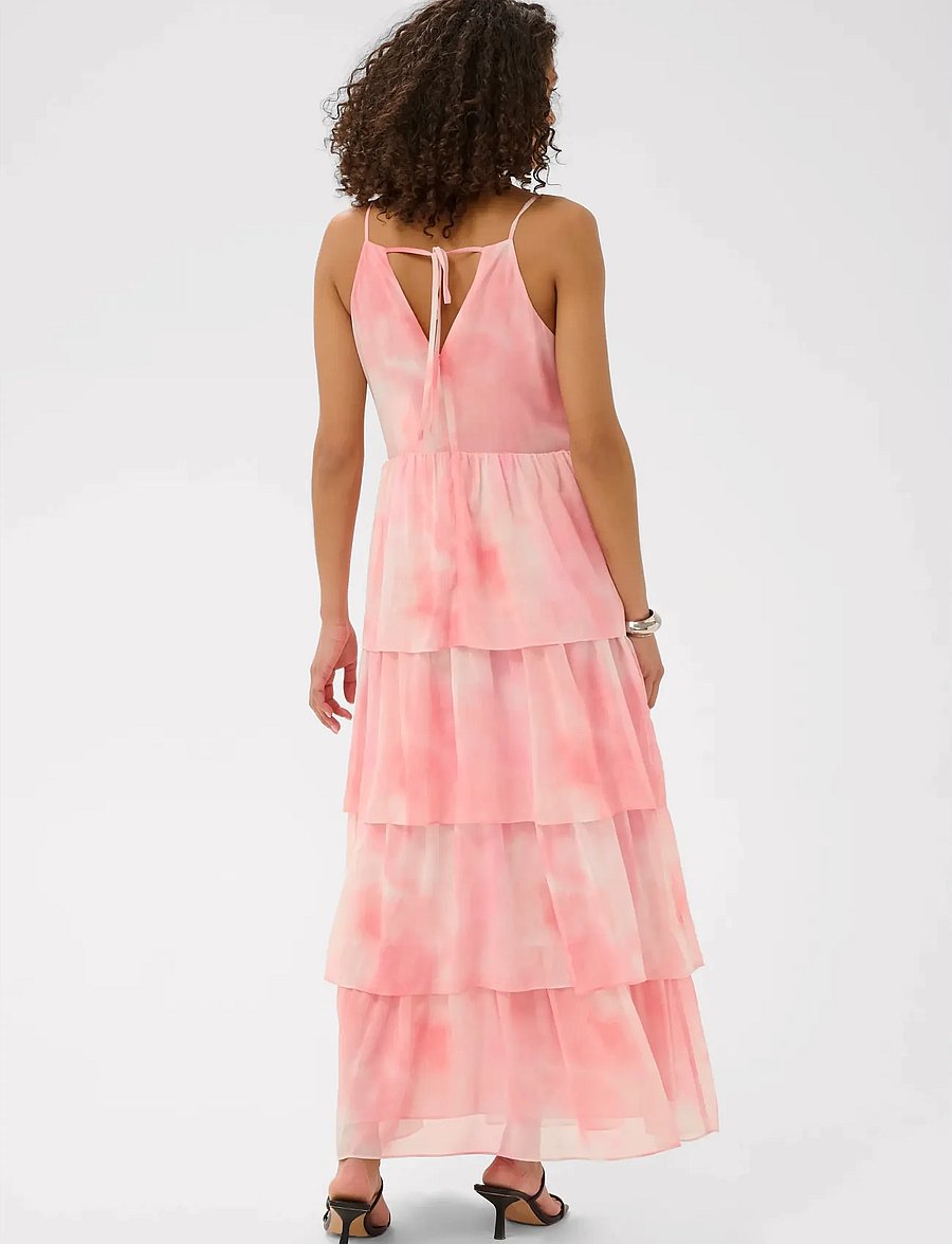 Kaffe - KAlorinda Dress - evening dresses - rose watercolor print - 3
