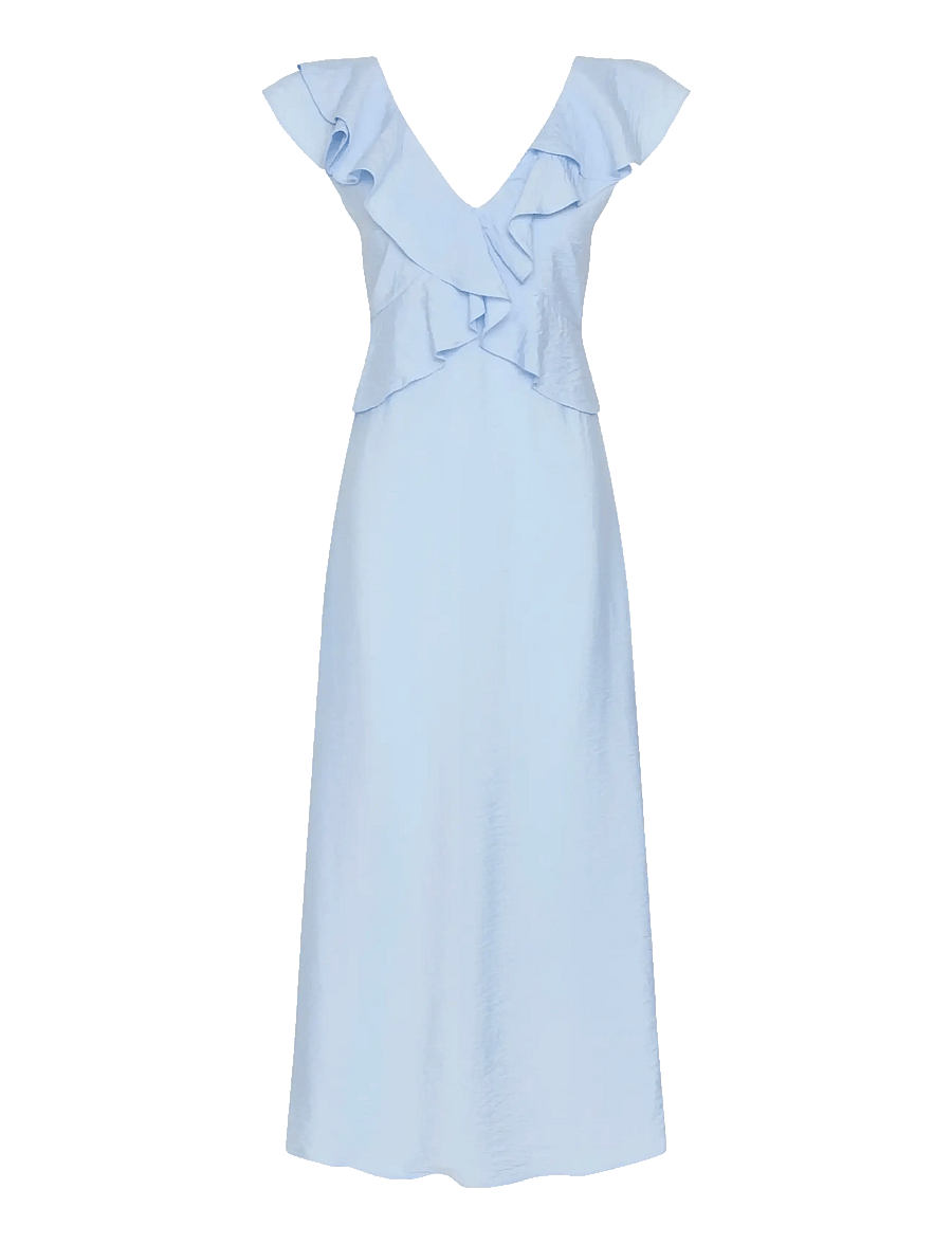Kaffe - KArosie Dress - cocktailklänningar - floaty blue - 0