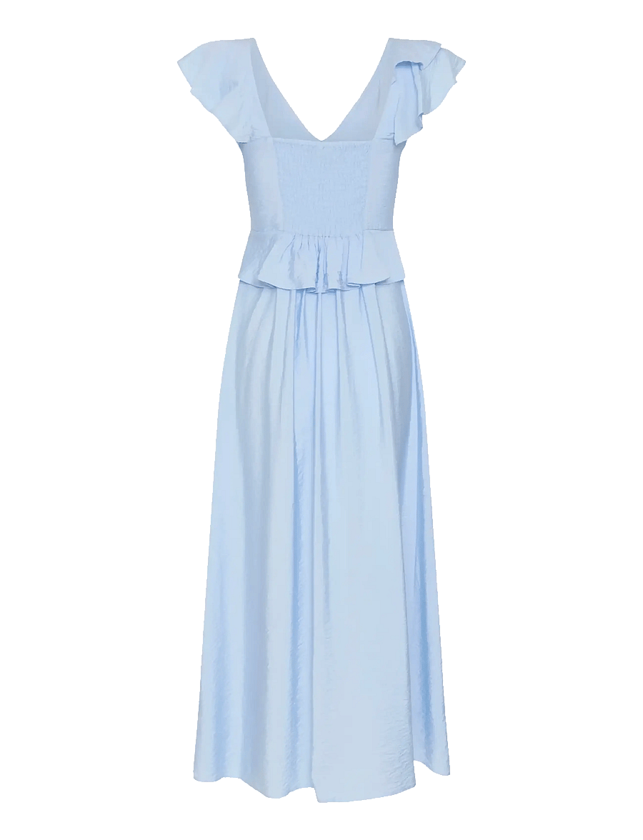 Kaffe - KArosie Dress - cocktailklänningar - floaty blue - 1