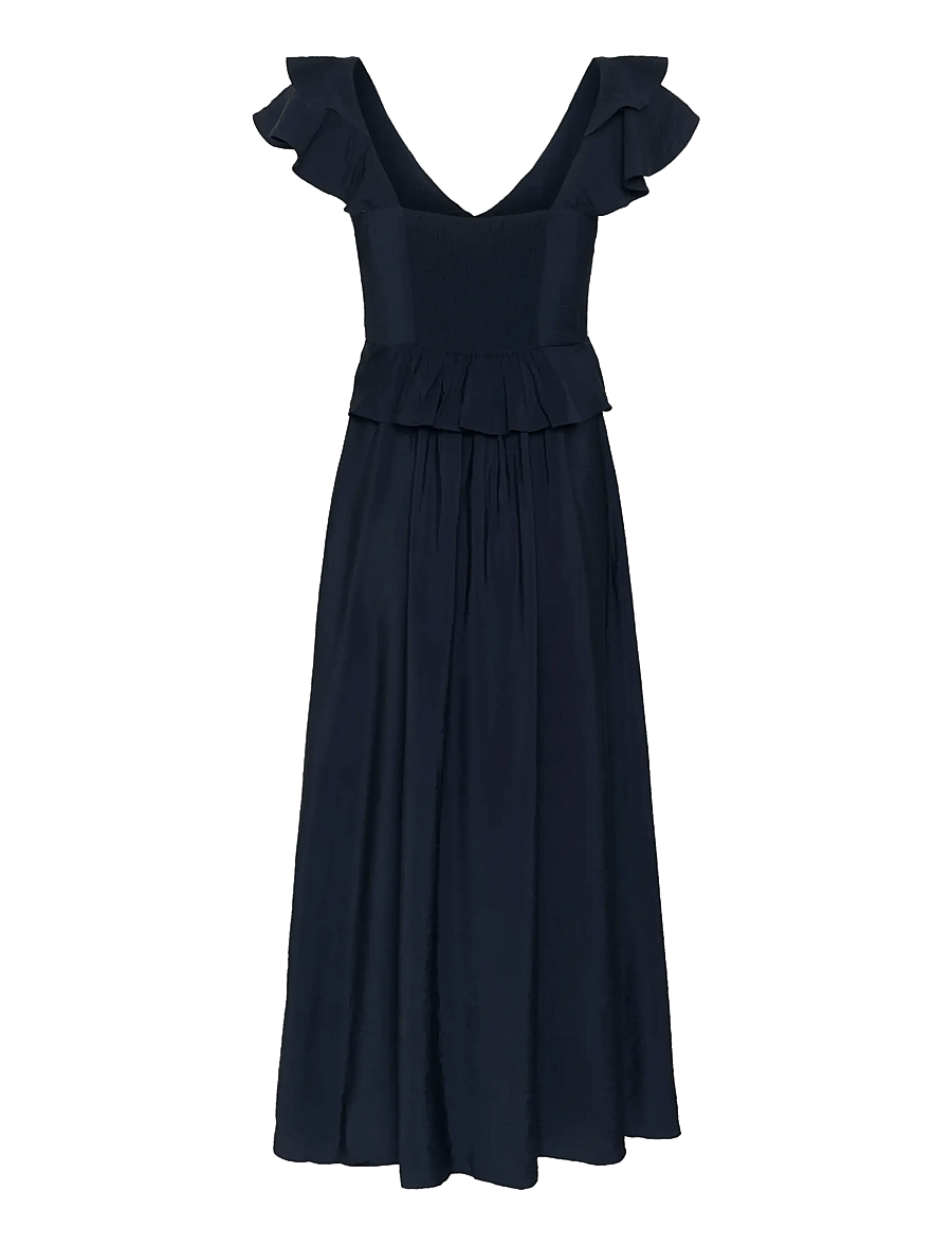 Kaffe - KArosie Dress - cocktailklänningar - midnight marine - 2