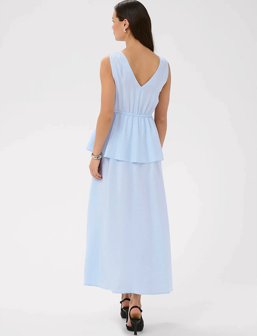 Kaffe - KArosie Maxi Dress - sommarklänningar - floaty blue - 3