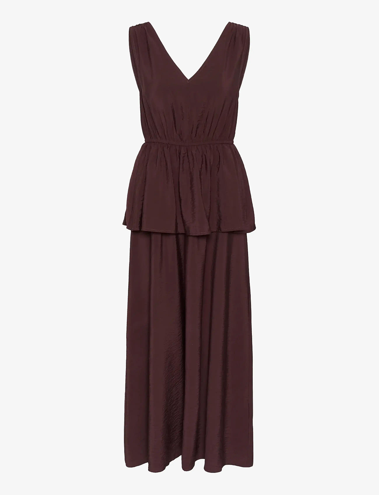 Kaffe - KArosie Maxi Dress - summer dresses - fudge - 0