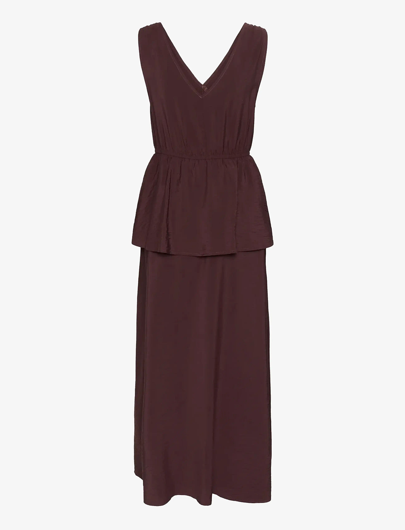 Kaffe - KArosie Maxi Dress - summer dresses - fudge - 1